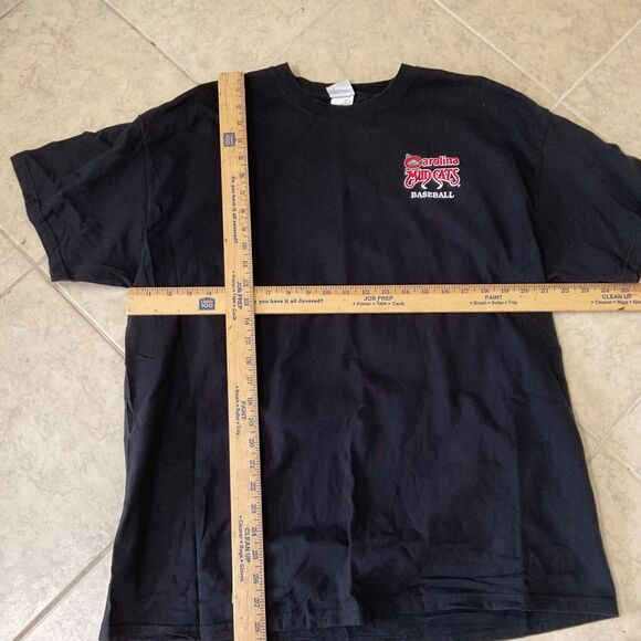 VTG 90s Carolina Mud Cats Baseball Men’s T Shirt XL  Minor League - Picture 9 of 12